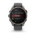 Часы Garmin Fenix 8 PRO, 51мм, AMOLED, Sapphire, Titanium, Graphite, Black Silicone Band (010-03199-10/010-03199-11)