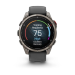 Часы Garmin Fenix 8 PRO, 51мм, AMOLED, Sapphire, Titanium, Graphite, Black Silicone Band (010-03199-10/010-03199-11)