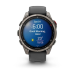 Часы Garmin Fenix 8 PRO, 51мм, AMOLED, Sapphire, Titanium, Graphite, Black Silicone Band (010-03199-10/010-03199-11)