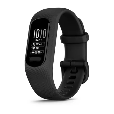 Фитнес-браслет Garmin Vivosmart 5 L, черный (010-02645-14) водозащита Swim