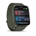 Часы Garmin Venu X1 Moss с зеленым нейлоновым ремешком ComfortFit (010-02980-01/010-02980-03)