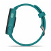 Часы Garmin Forerunner 165 Music зеленый c бирюзовым ремешком 010-02863-32