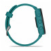 Часы Garmin Forerunner 165 Music зеленый c бирюзовым ремешком 010-02863-32
