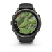 Часы Garmin Fenix 9 Pro 43 мм AMOLED LTE Carbon Gray DLC Titanium, Black/Pebble (010-04335-11)