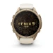 Часы Garmin Fenix 9 Pro 43 мм AMOLED LTE Gold Titanium, Cream/Fog Grey (010-04335-20/010-04335-21)