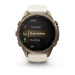 Часы Garmin Fenix 9 Pro 43 мм AMOLED LTE Gold Titanium, Cream/Fog Grey (010-04335-20/010-04335-21)