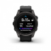 Часы Garmin EPIX PRO (Gen 2) Sapphire Edition 42 мм титановый, угольно-серый, DLC, черный ремешок 010-02802-15