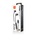 Проводные наушники JBL TUNE 310C USB, влагозащищенные (JBLT310CBLK) черный